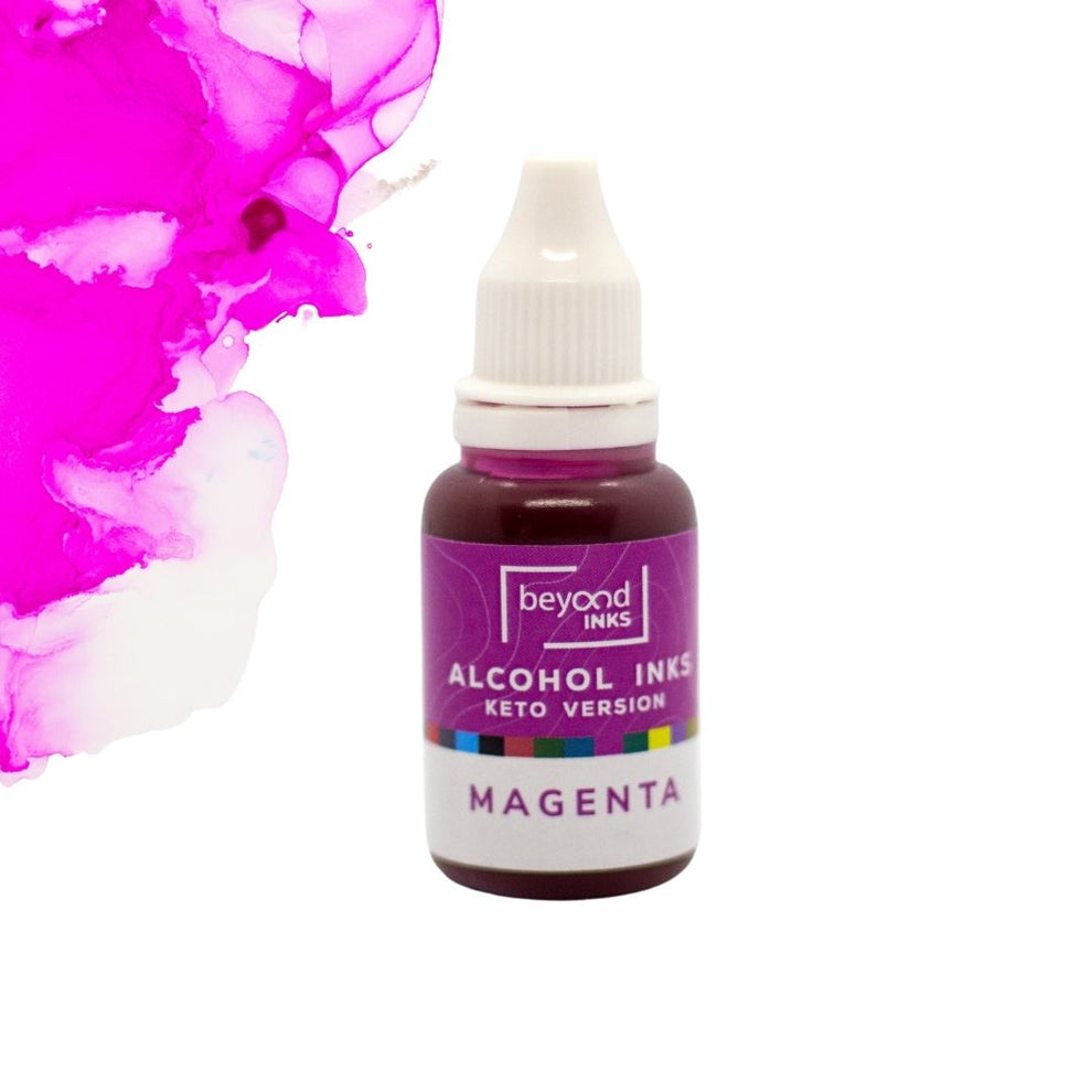 Magenta alcohol ink