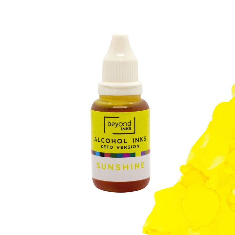 Sunshine alcohol ink