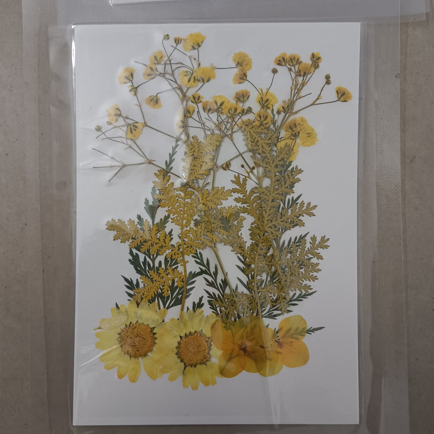 Yellow flower pack