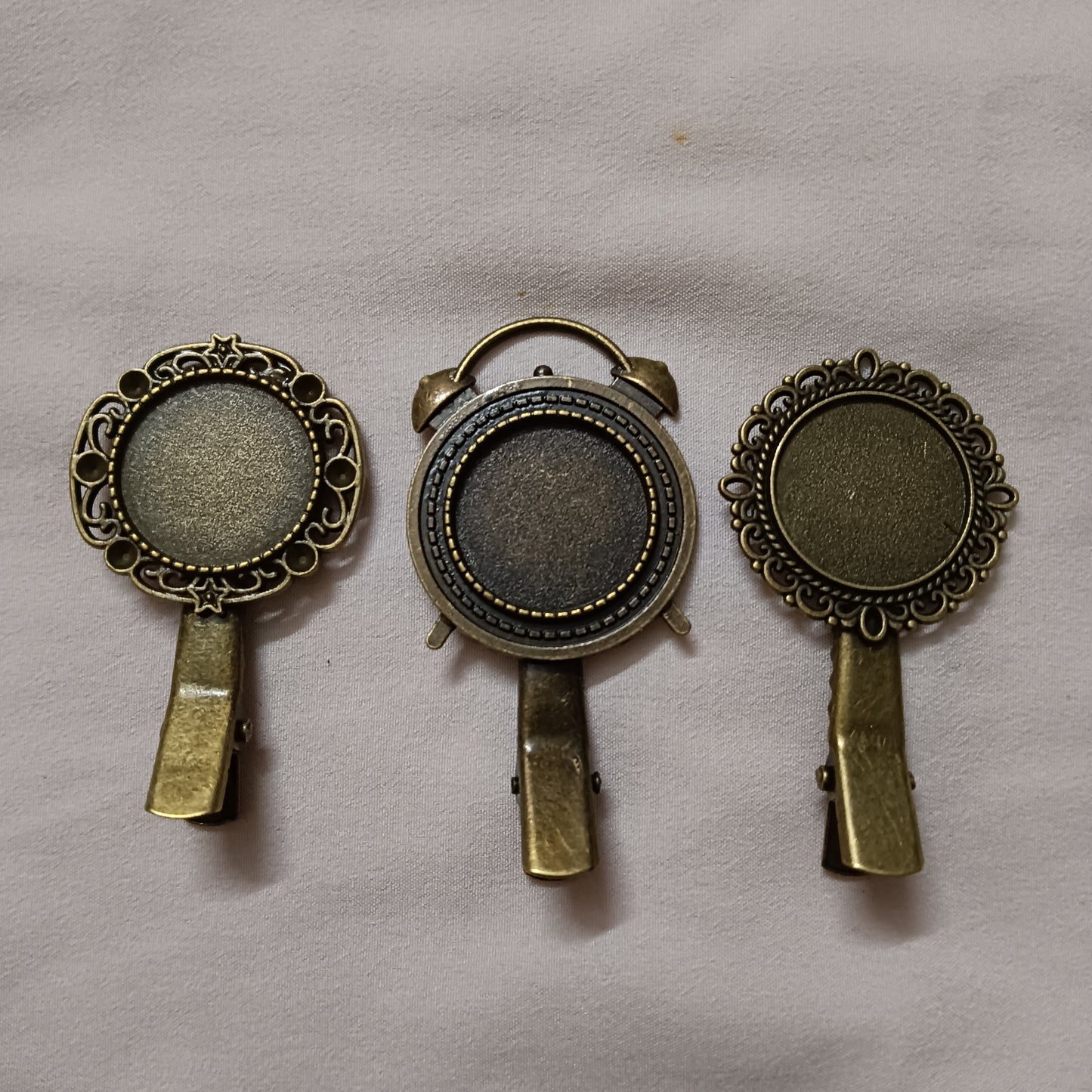 Hairclip bezel combo
