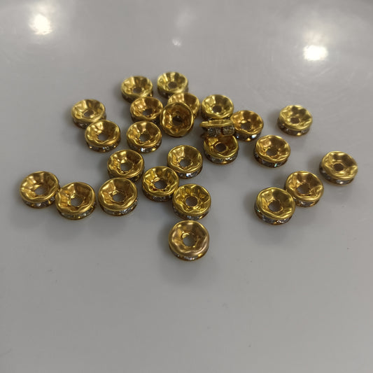 Golden beads