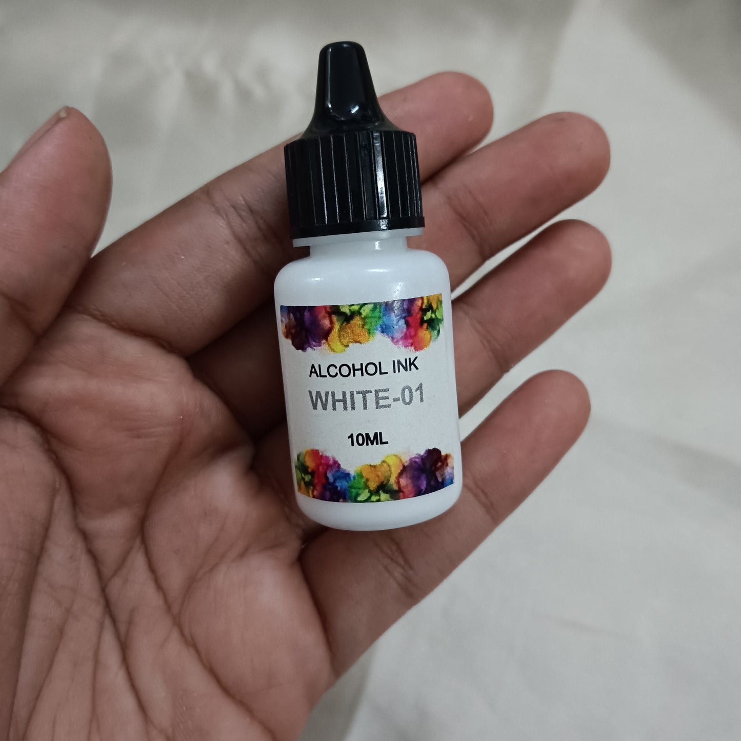 White alcohol ink