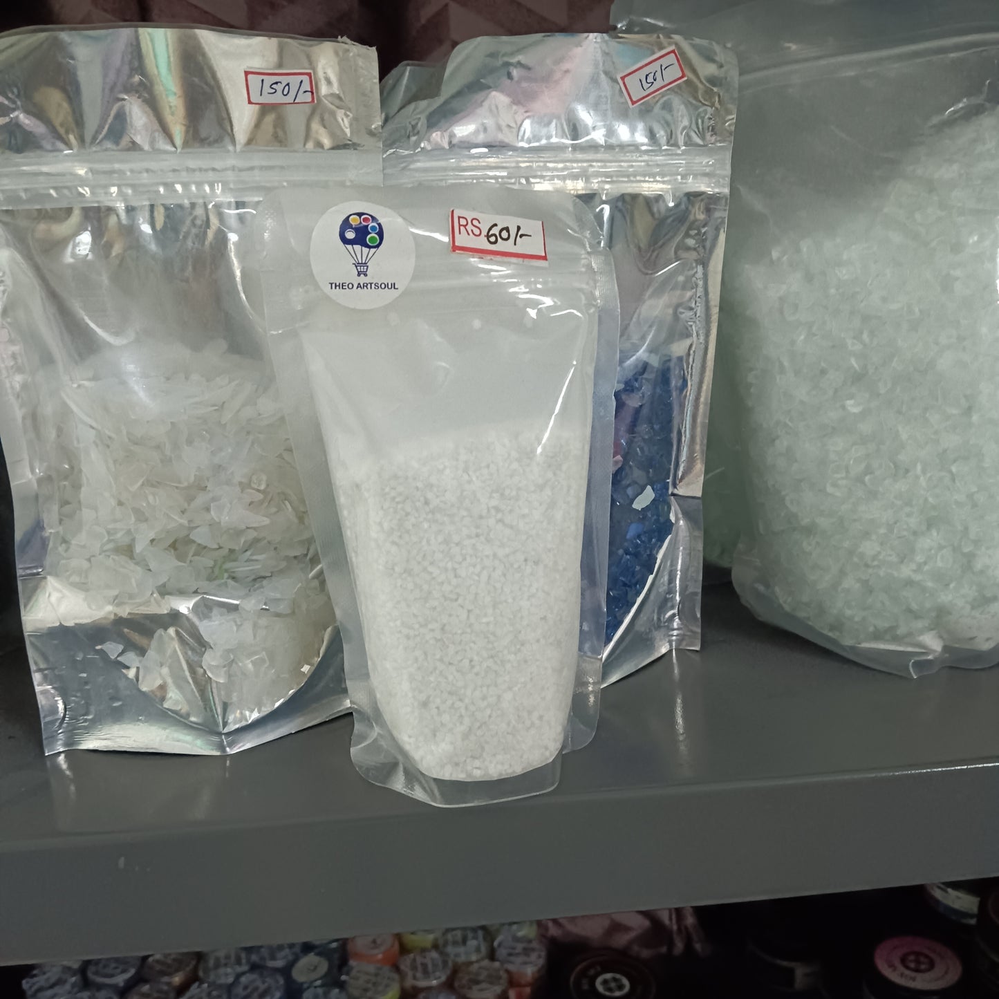 White sand