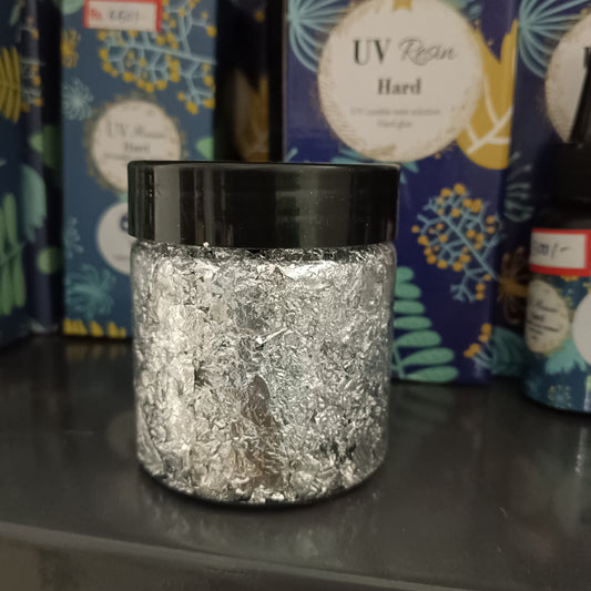 Silver flake box