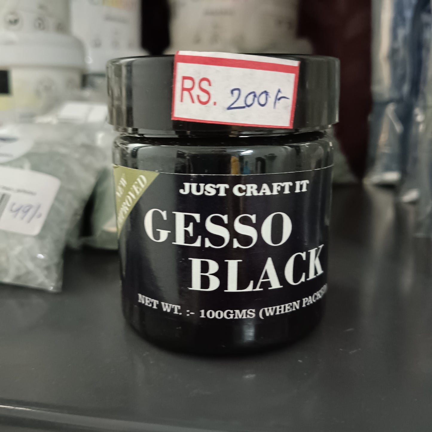 Black gesso
