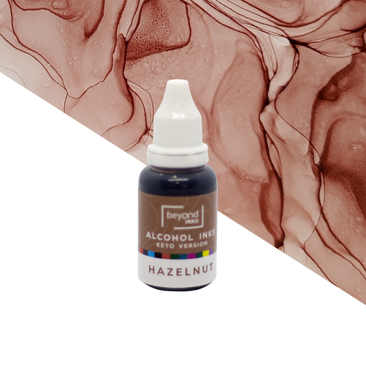 Hazelnut alcohol ink