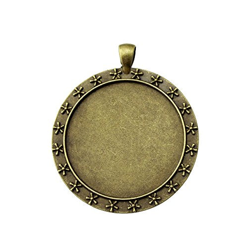 Round Antique Pendant