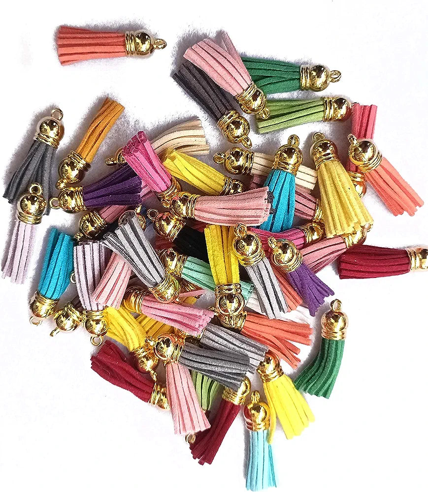 Tassels for keychain pack of 10