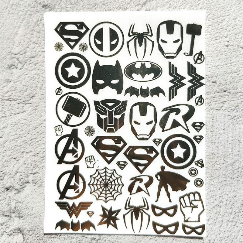 A6 Superhero Sheet