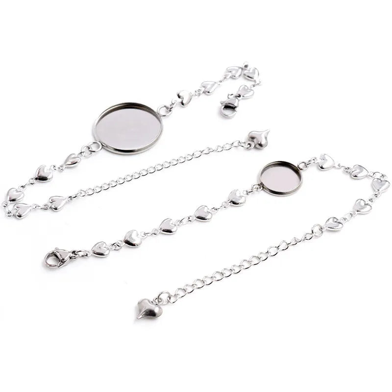 Heart bezel Bracelet