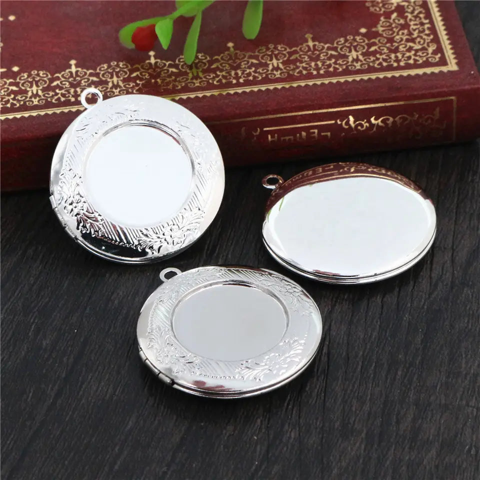 Silver Photo Locket