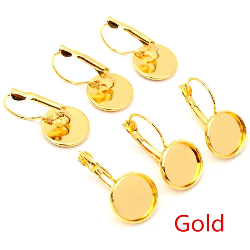 French Lever Earrings base