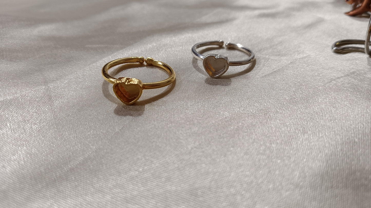 Heart base ring