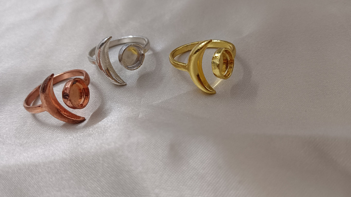 Earth and moon ring