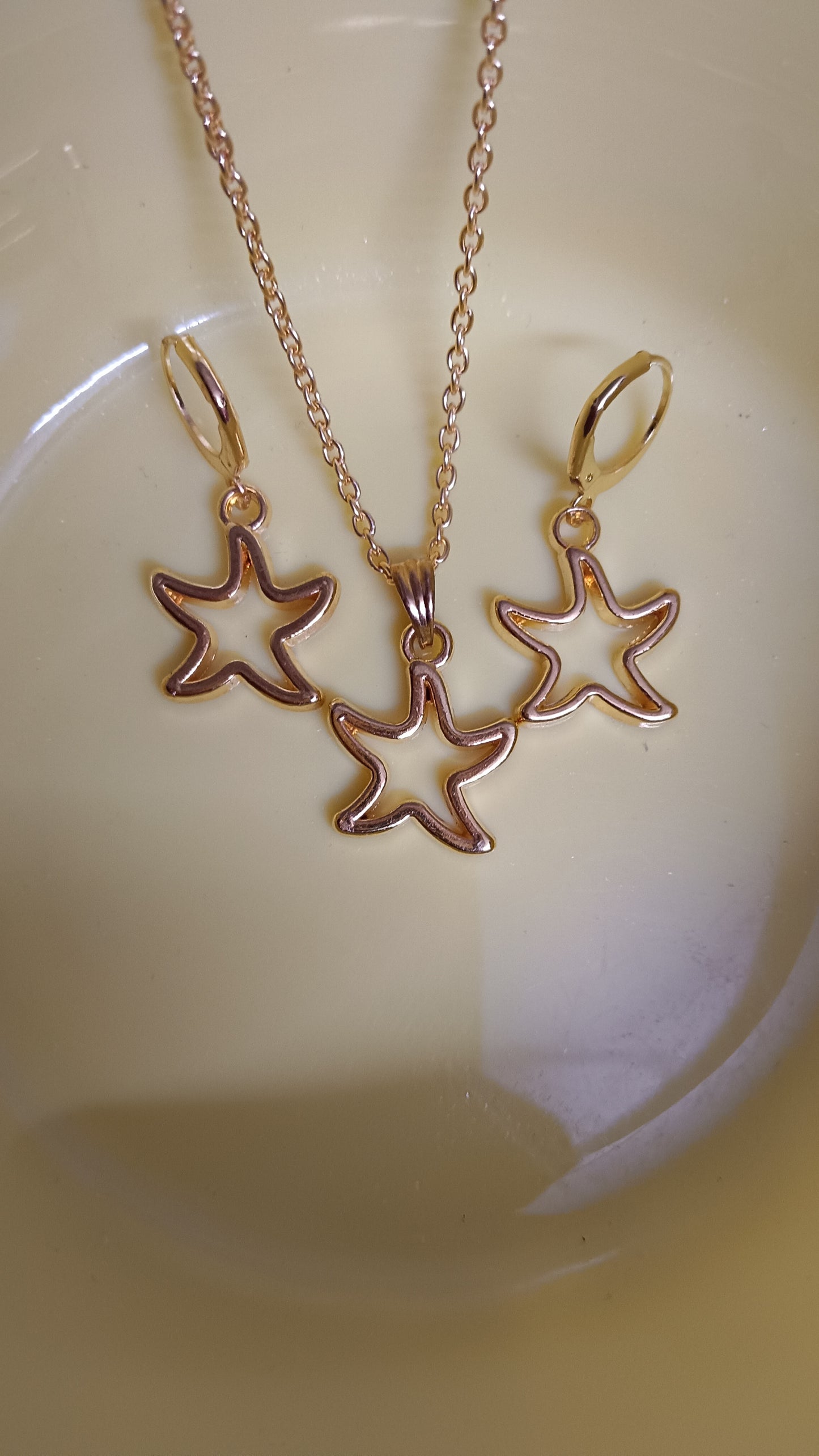 Dainty star jewellery