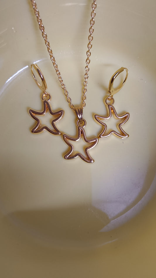 Dainty star jewellery