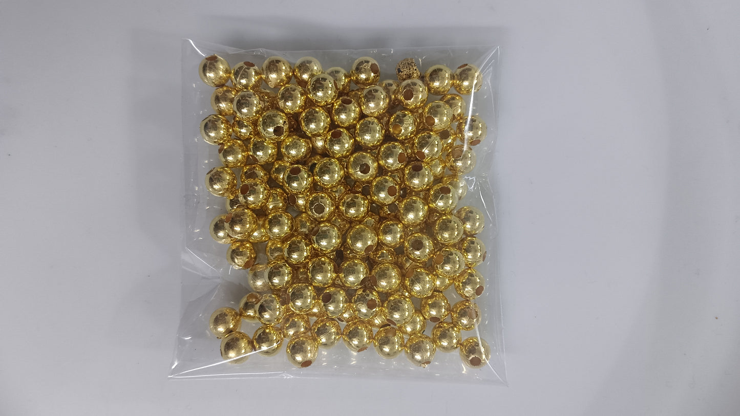 Golden beads