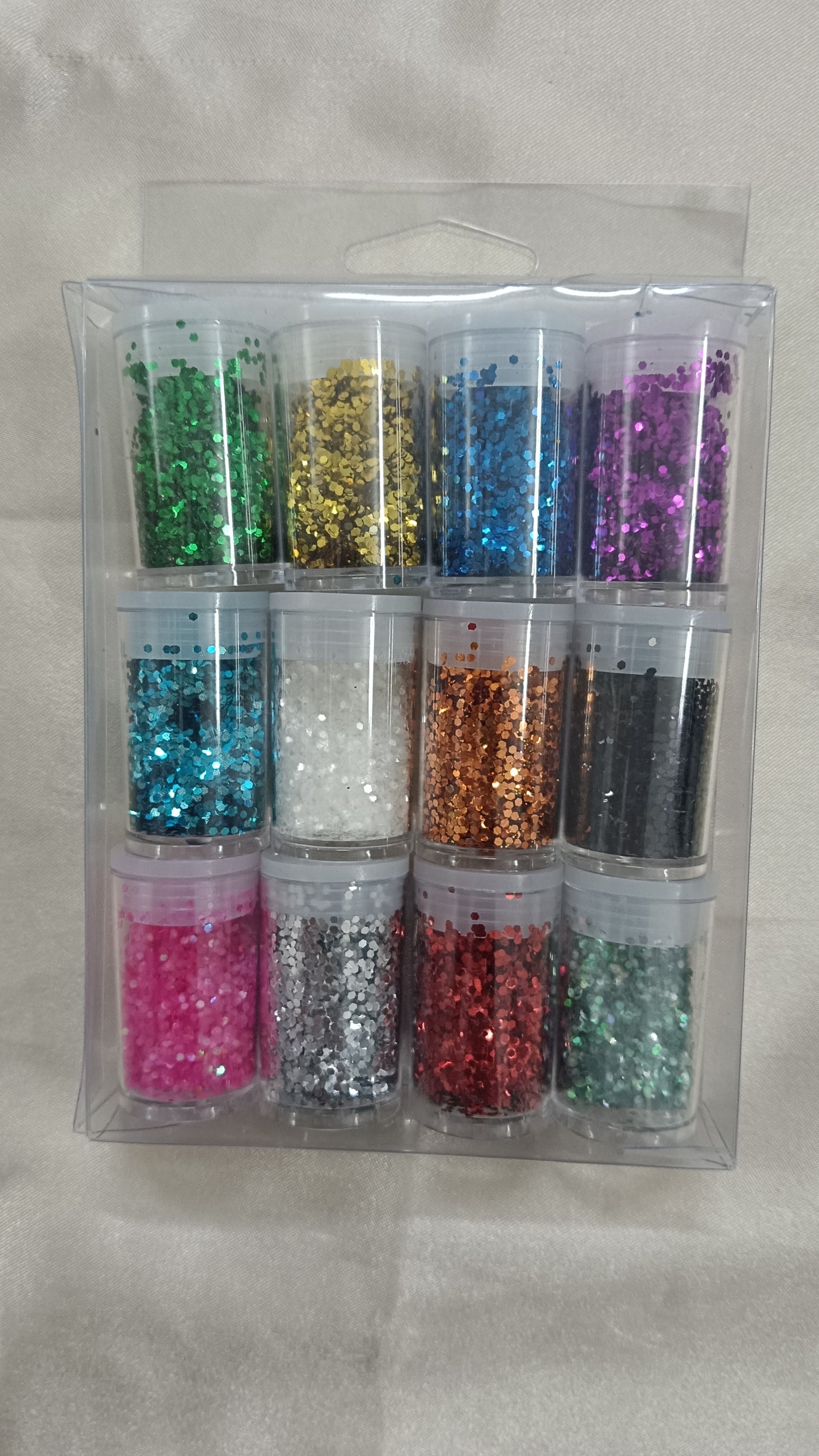 Glitter chunks set of 12