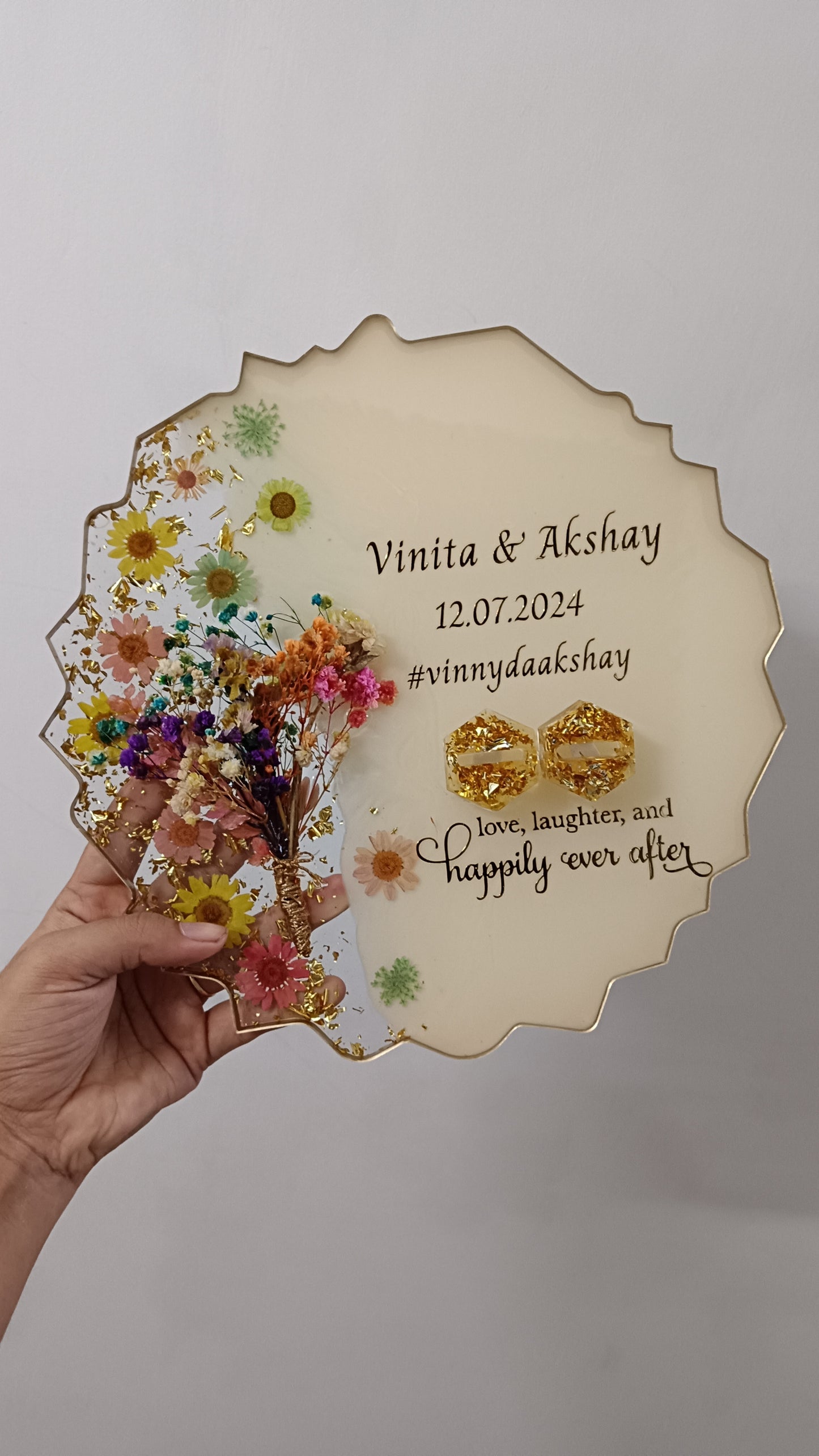 10" Customisable engagement platter