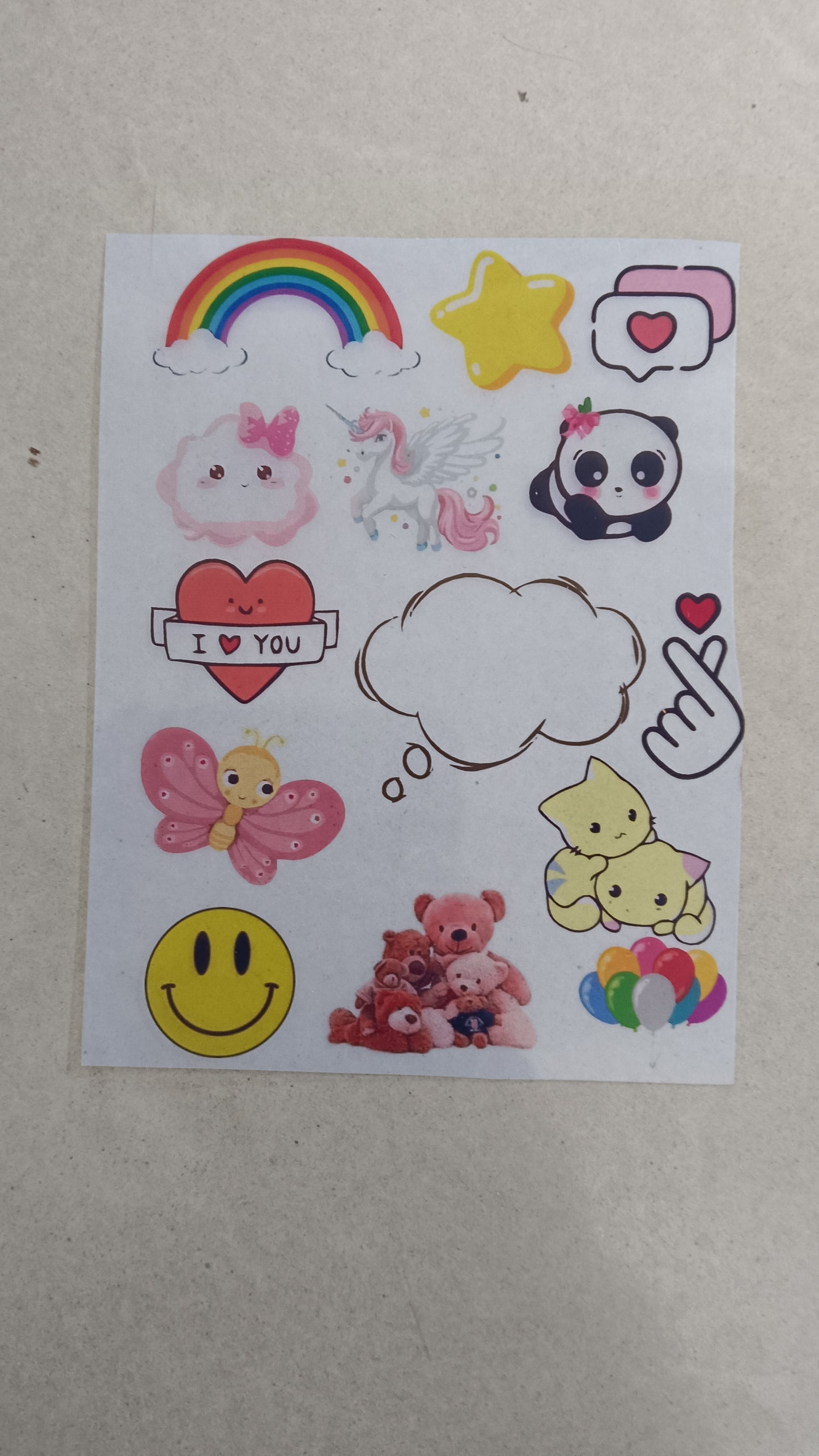 Cute inserts A6