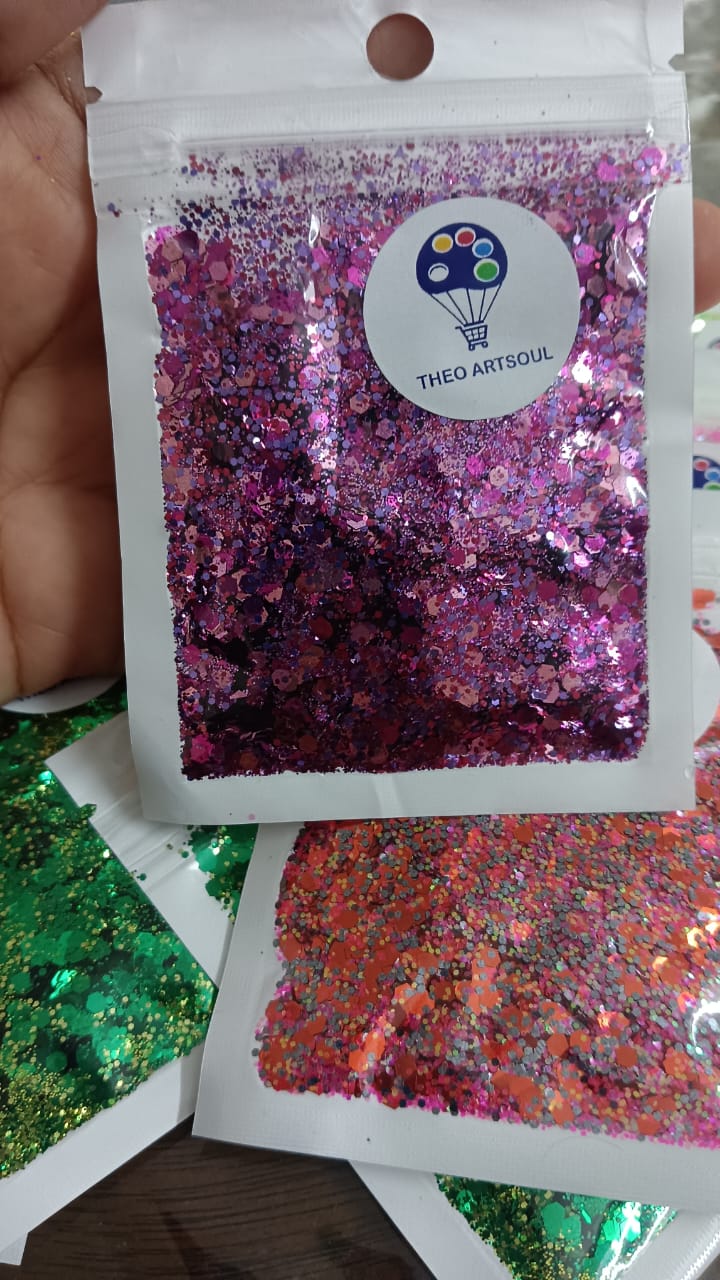 Purple Glitter