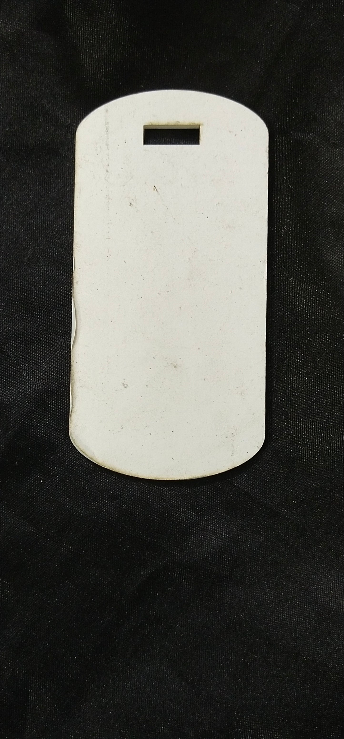 acrylic luggage tag