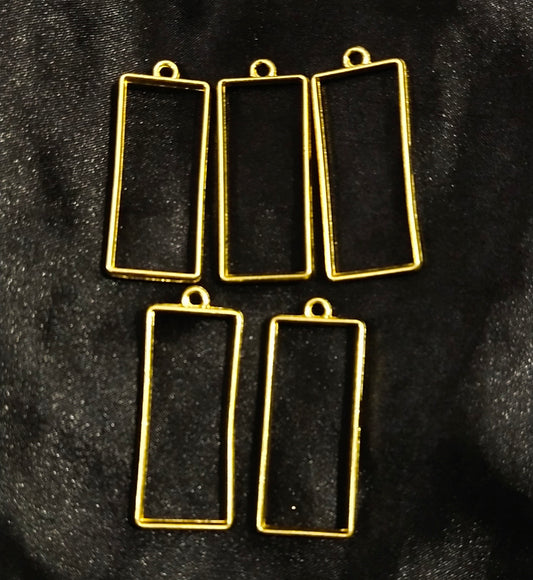 Gold pendant pack of 5