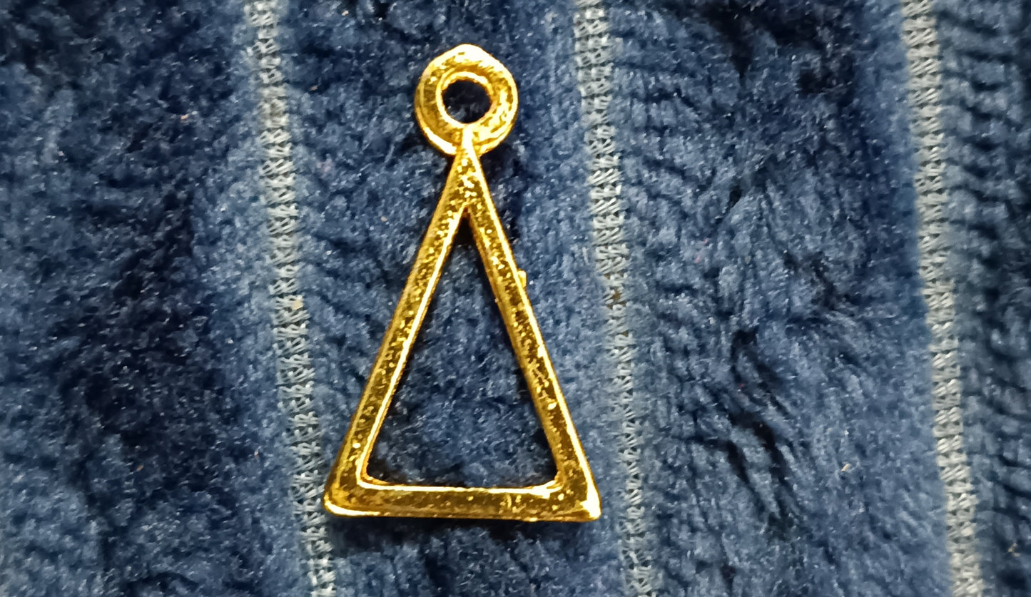 Mini Golden pack of 1 pendent 8