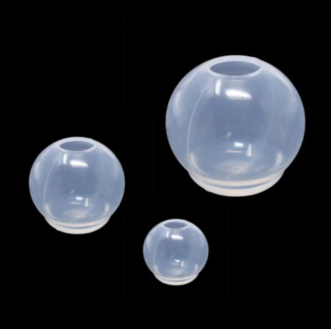 2" sphere tealight mold