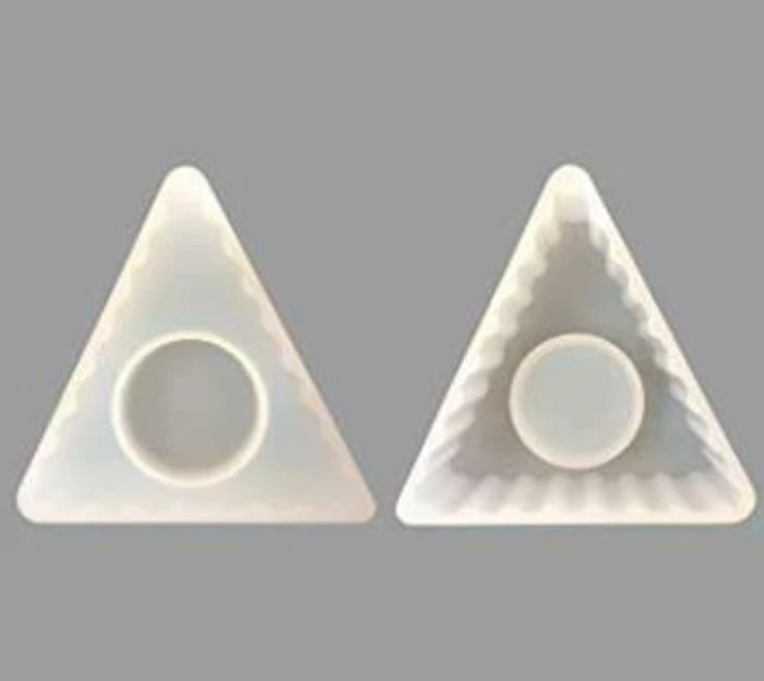 Triangle tealight mold