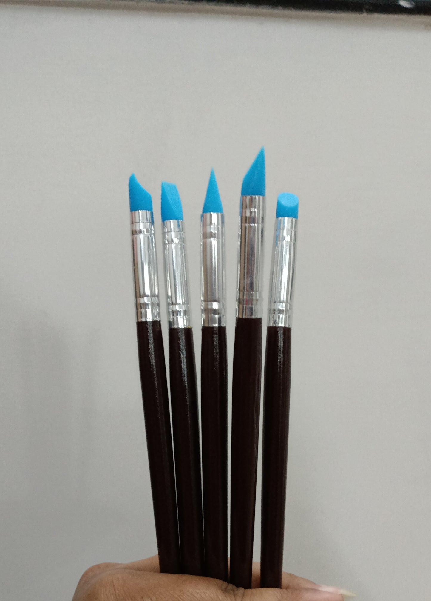 Set of 5 sillicon brushes