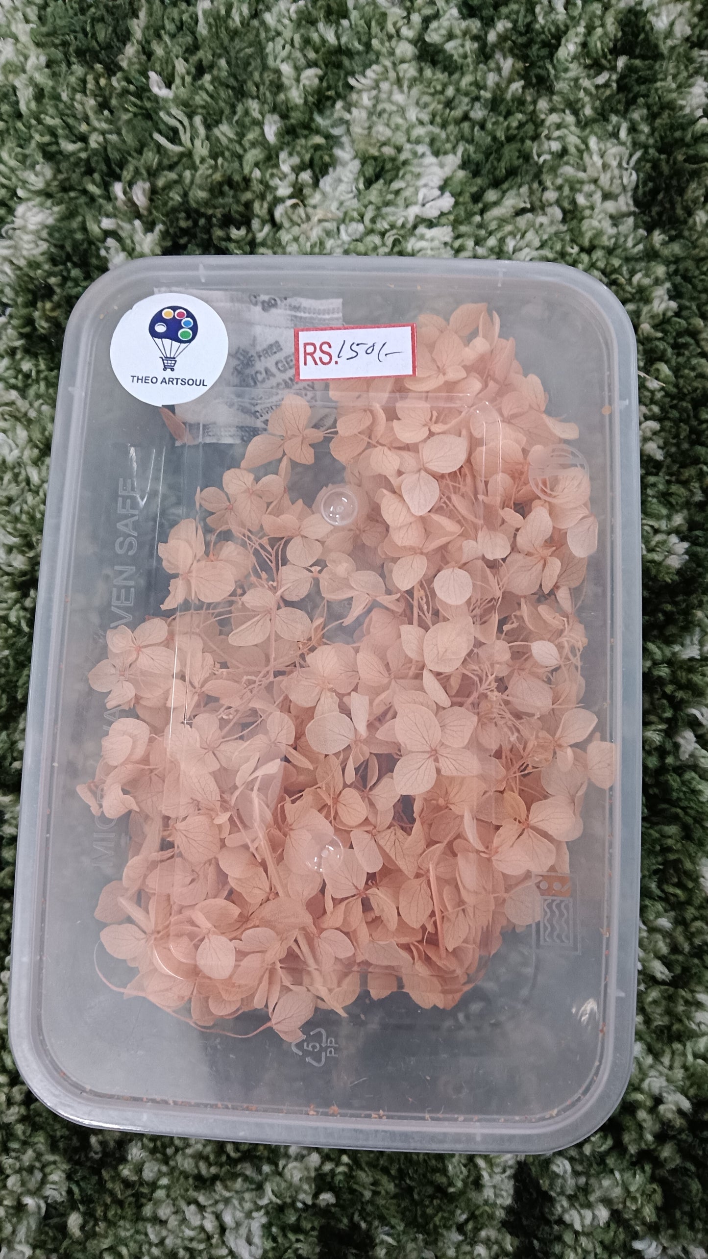 Orange Hydrangeas box