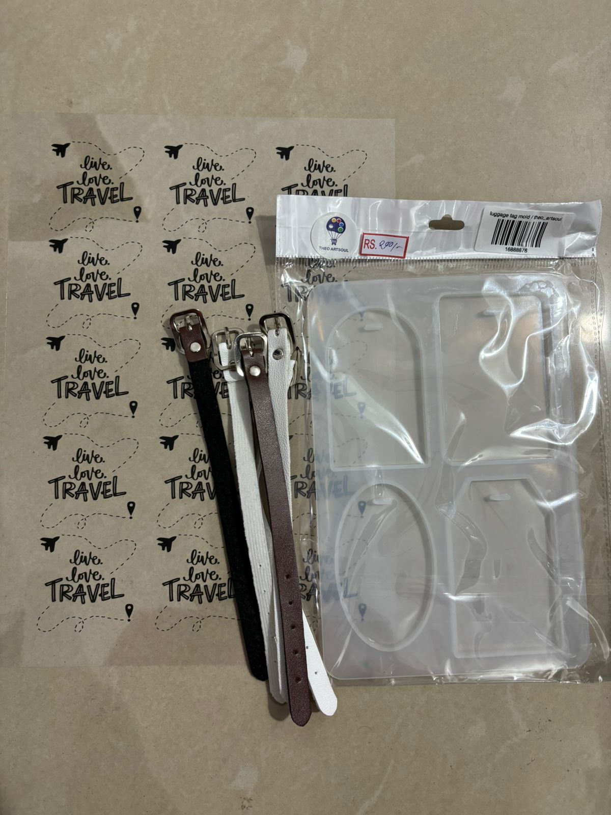 luggage tag combo