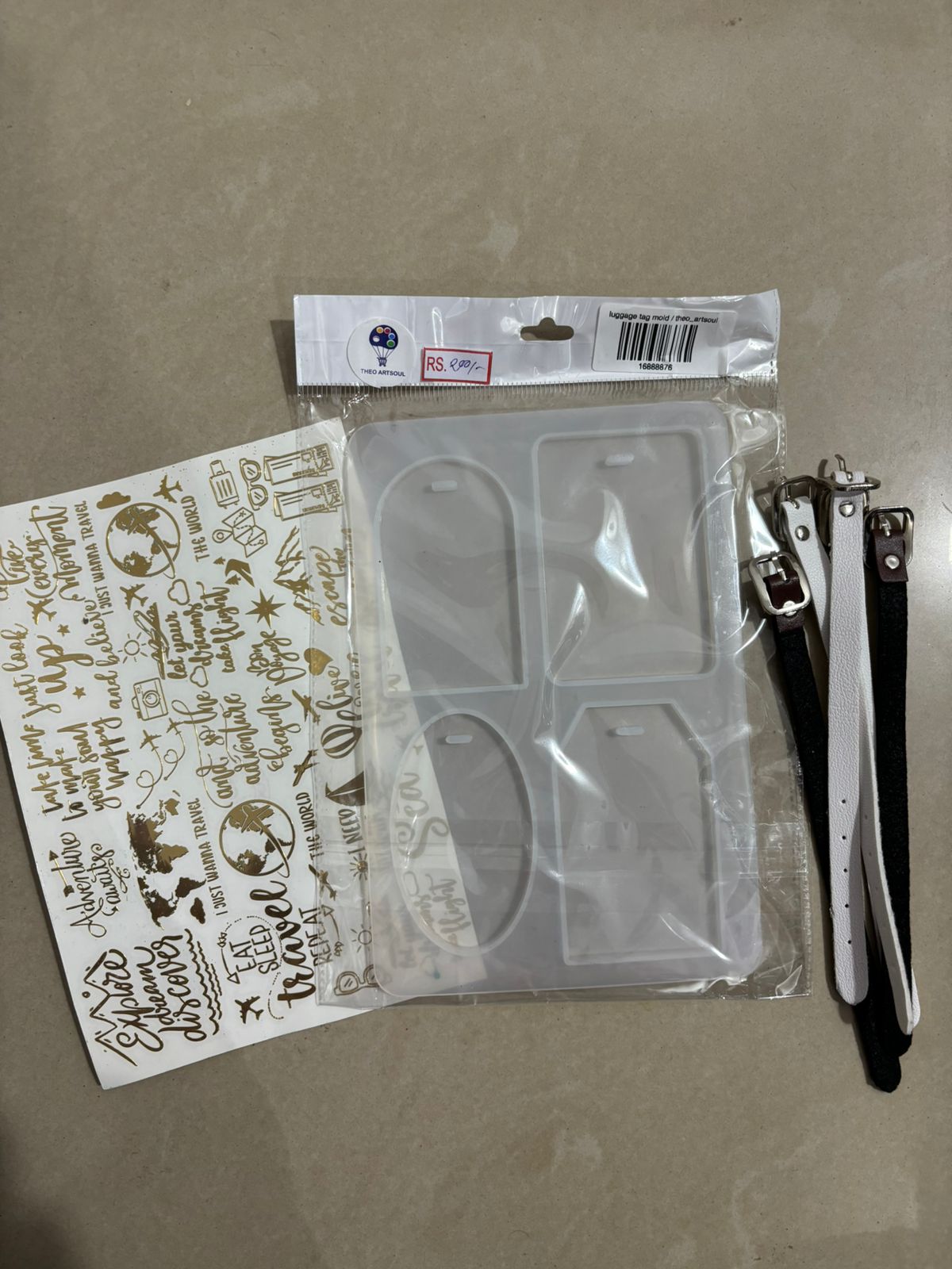 luggage tag combo 2