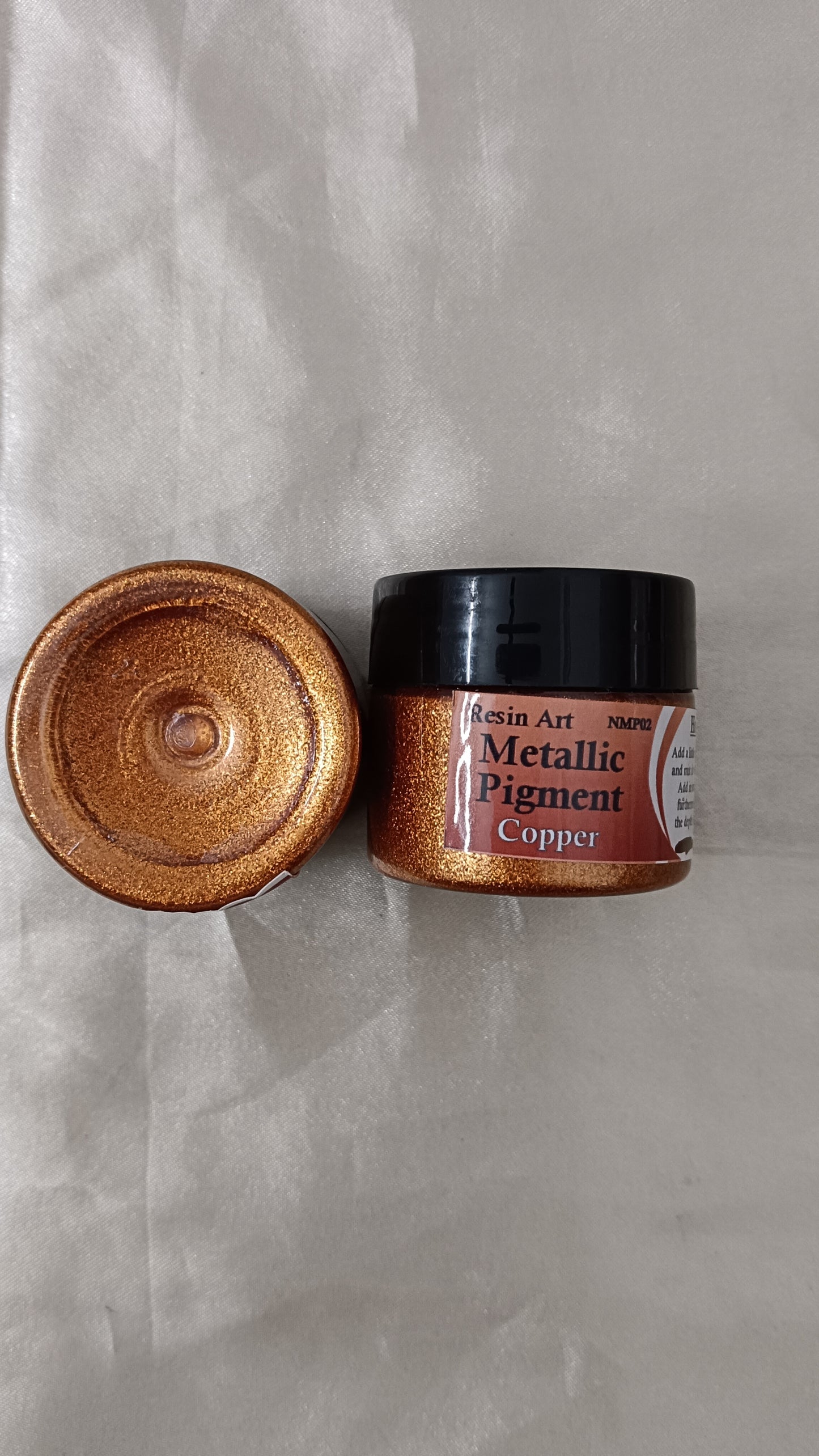 Metallic pigment copper