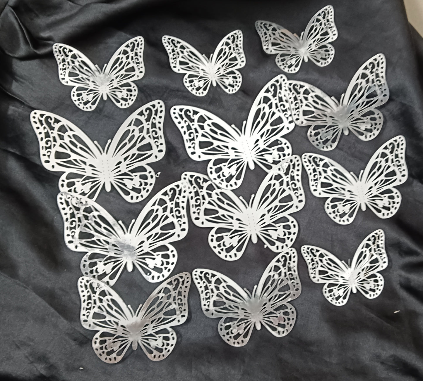 Big 3d butterfly pack of 12
