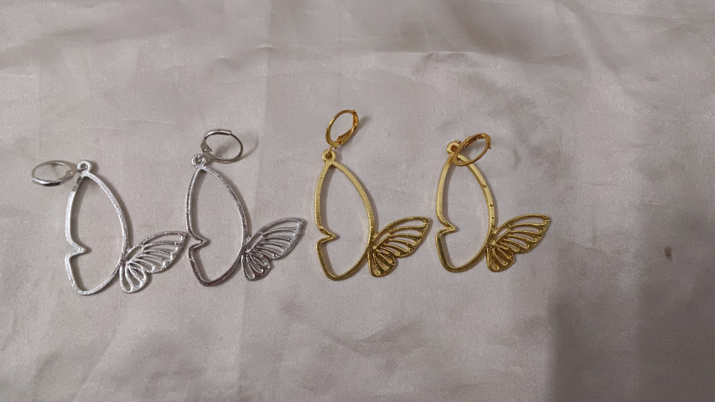 Butterfly earring combo