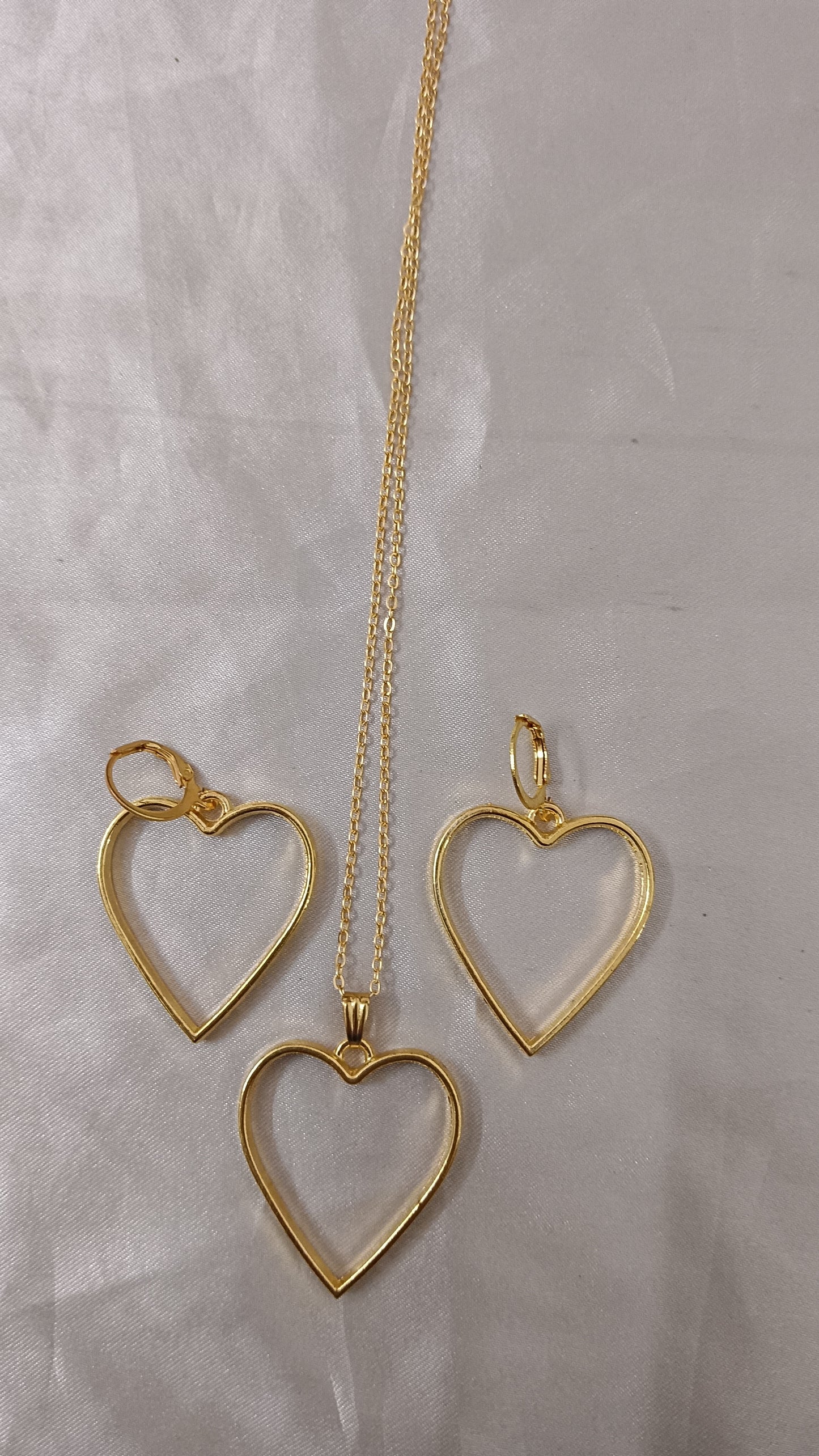 Heart Jewellery set