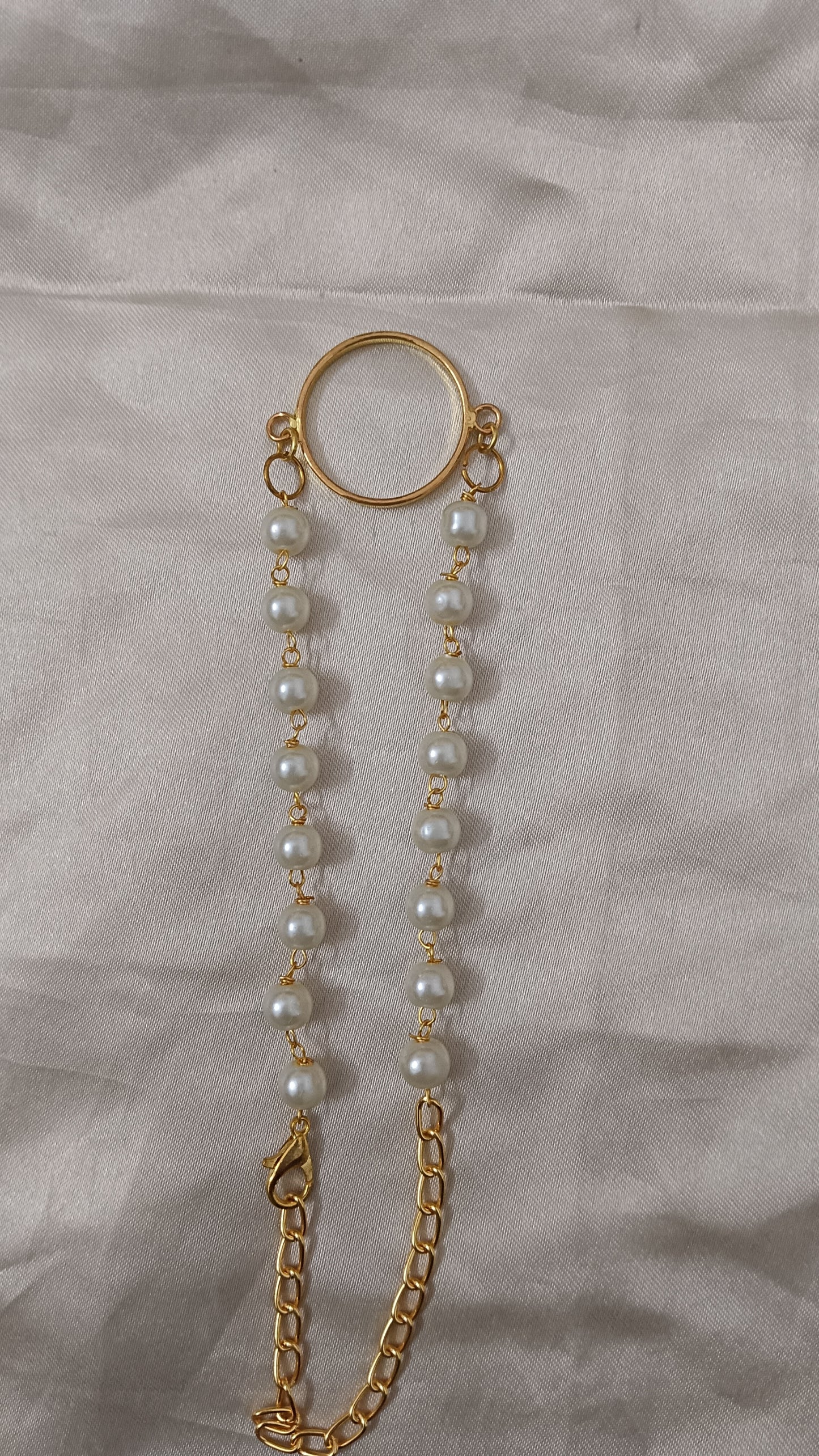 Colored bracelet chain with bezel 4