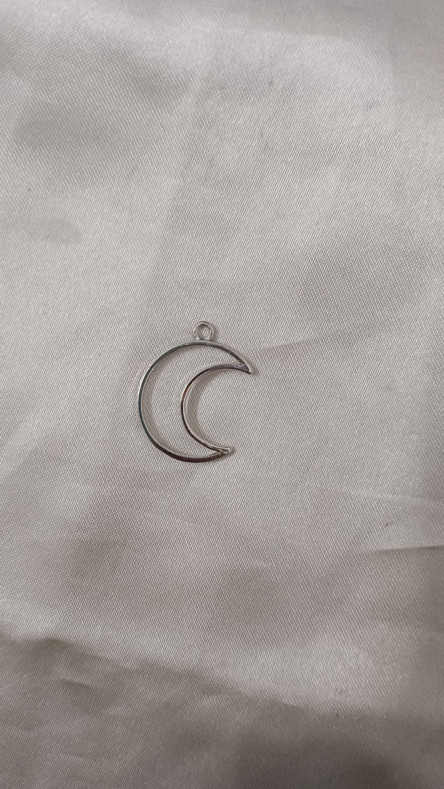 Silver Mini brass bezel pack of 1