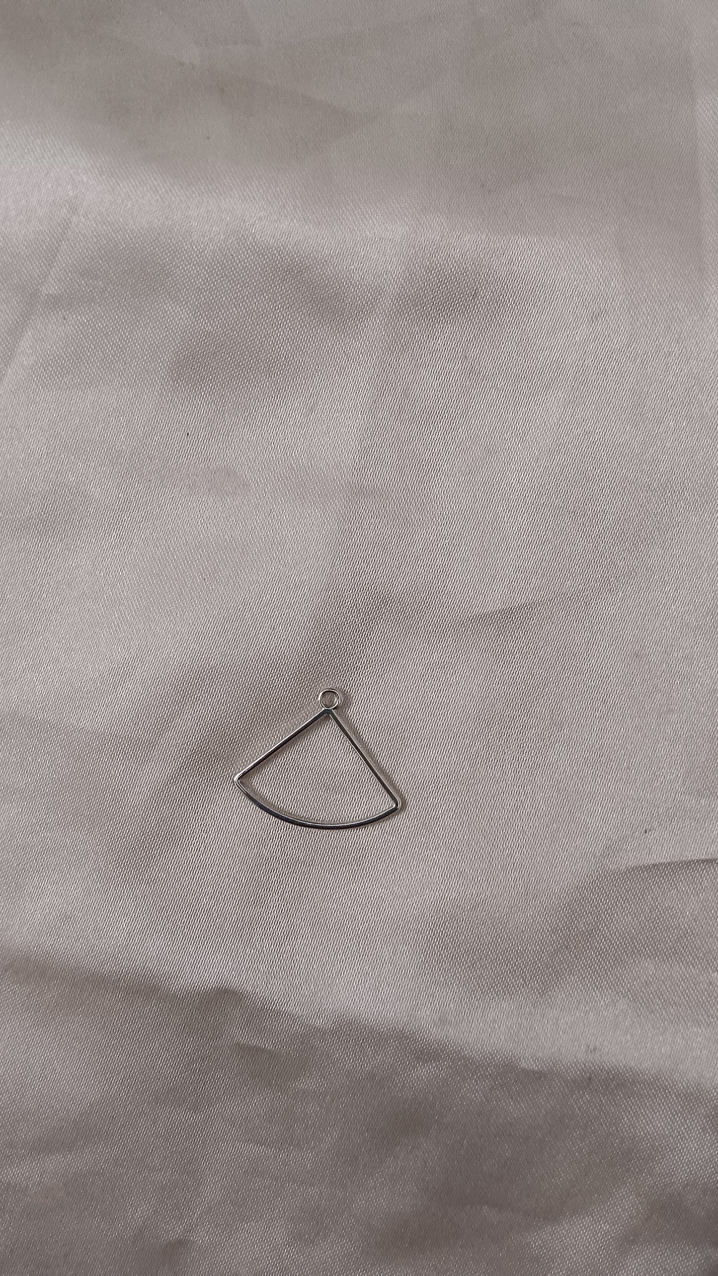 Silver Mini brass bezels pack of 1