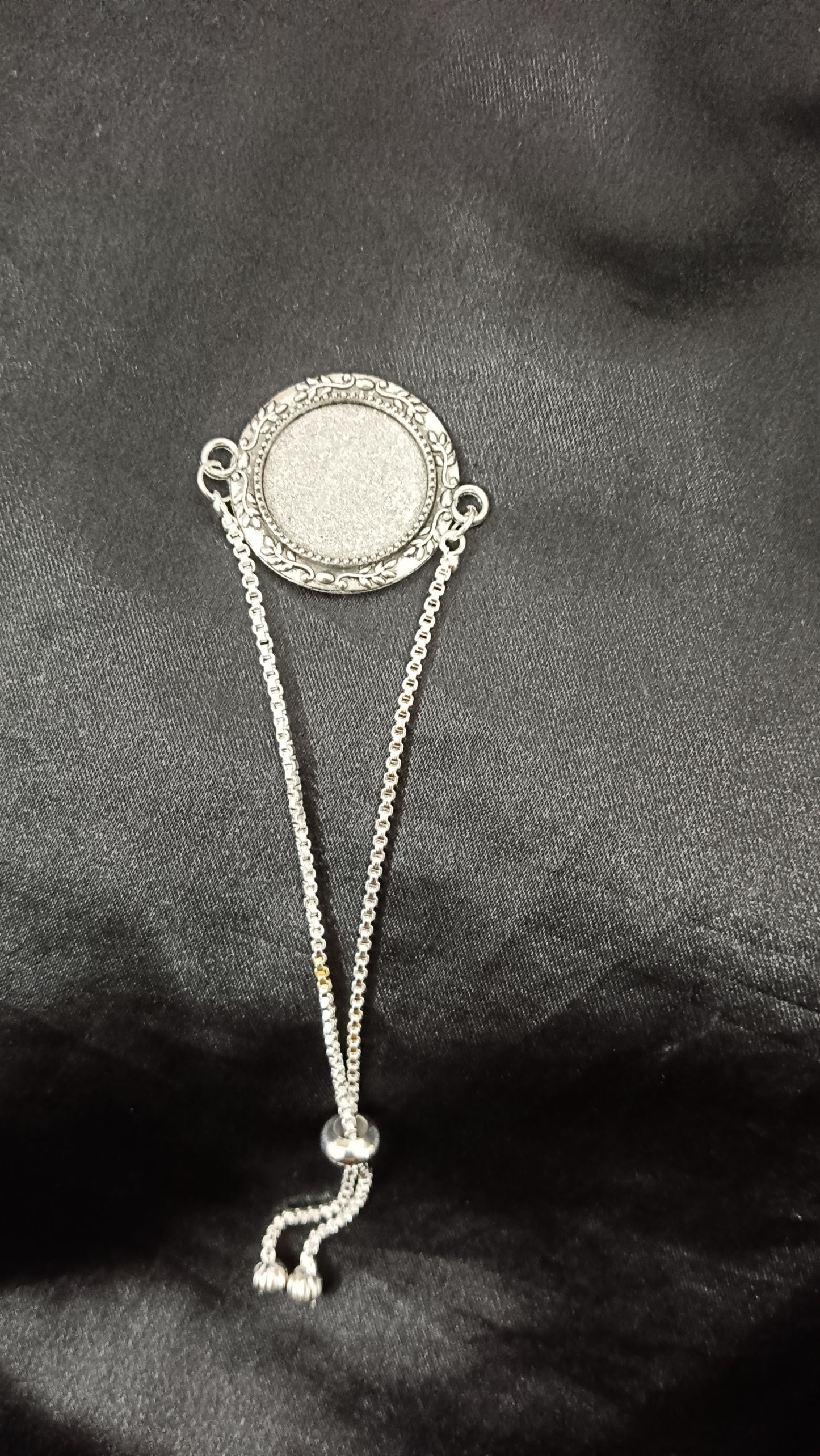 Bracelet with base silver