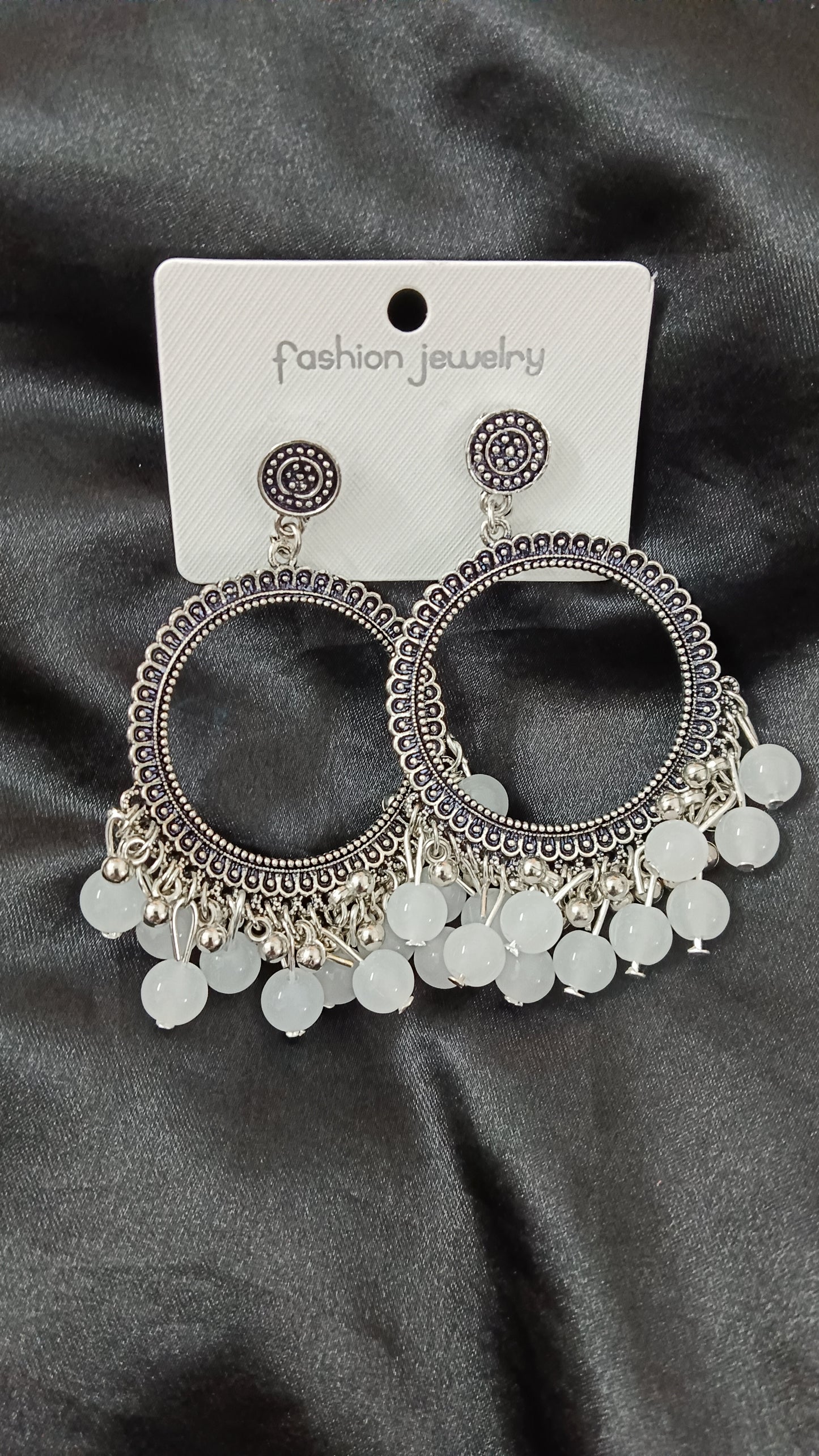Silver Jhumka 108