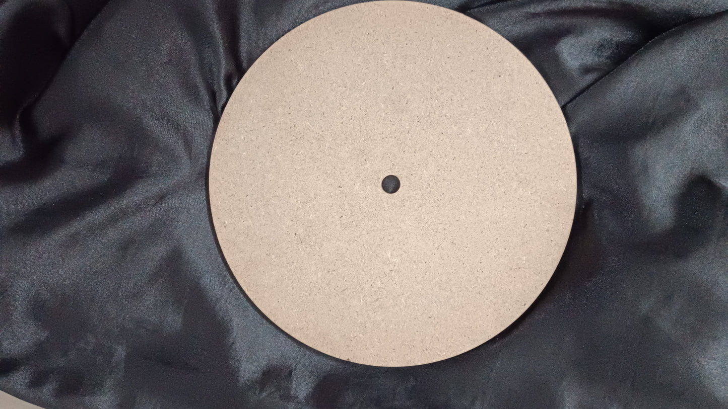 8" clock mdf