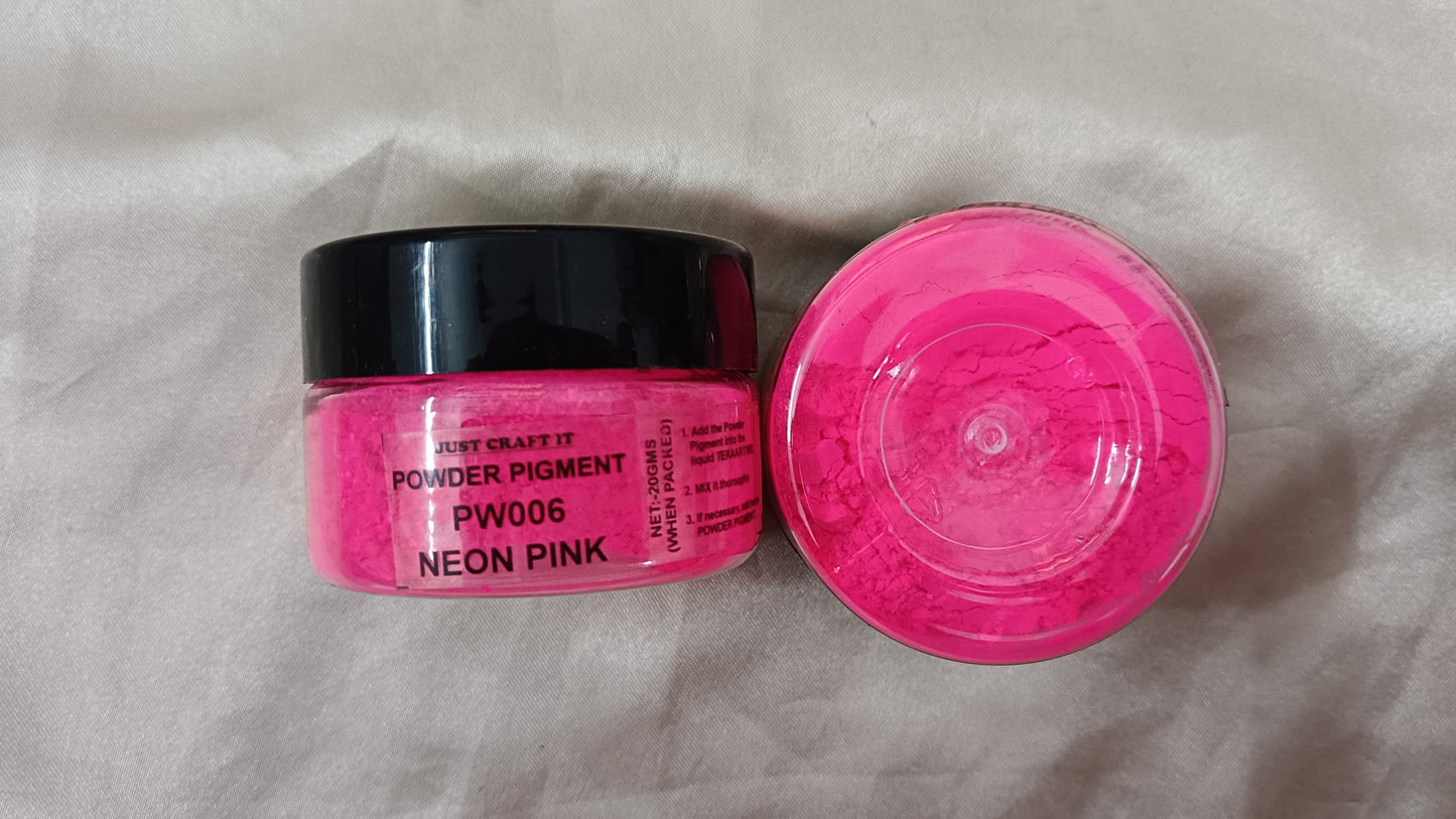 Neon pink