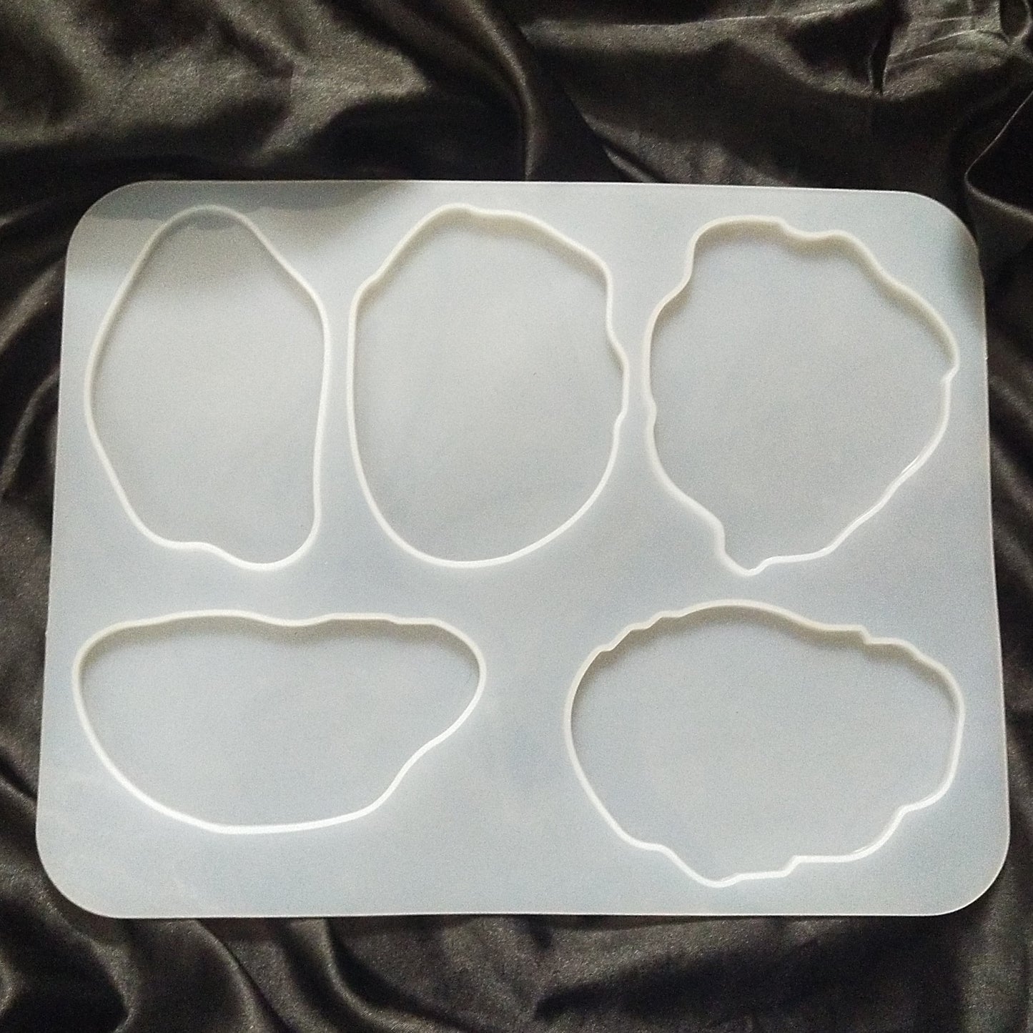 Agate slice 4" mold