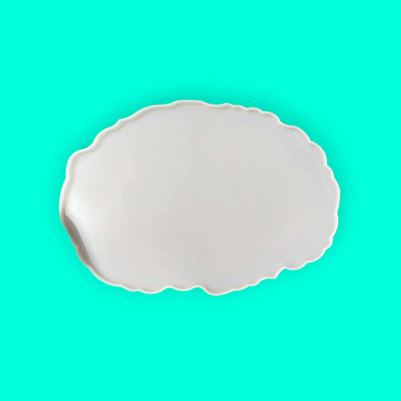 13" oval tray mold