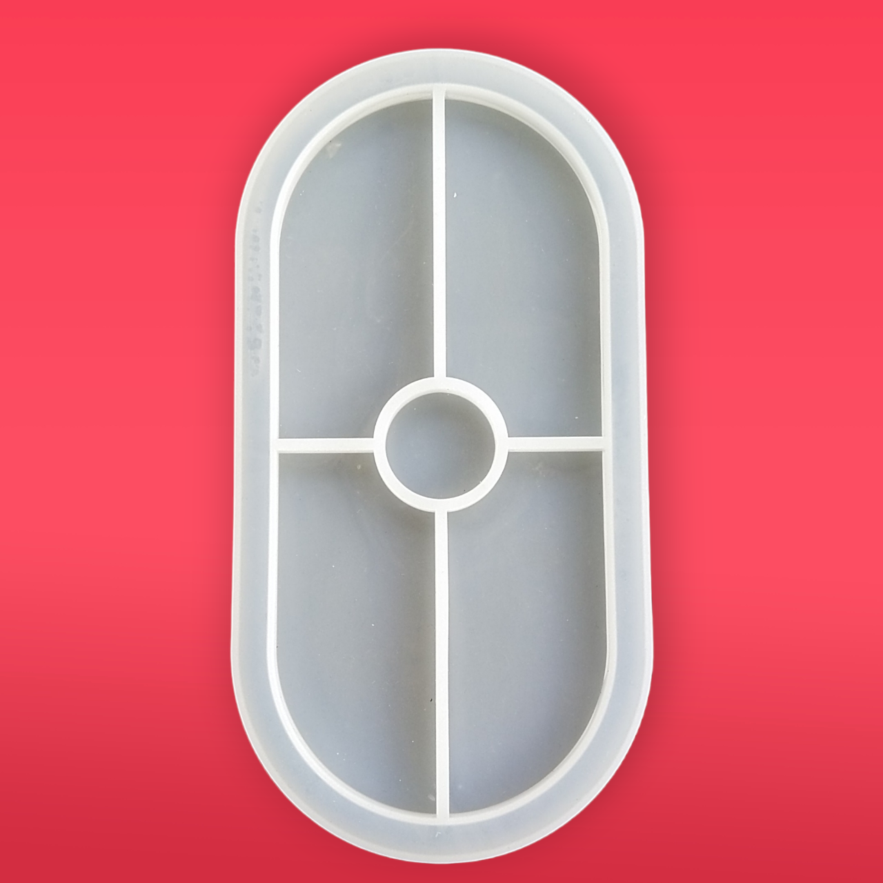8" oval trinket mold