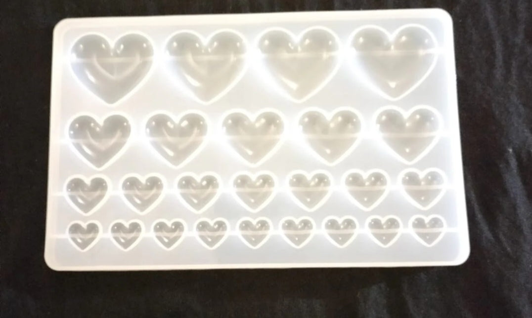 Heart Keychain mold 3
