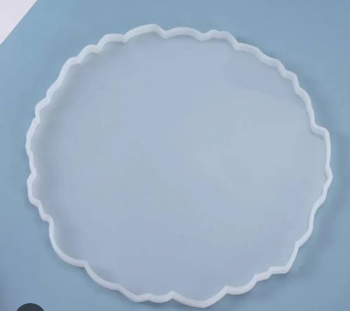 7" round irregular mold